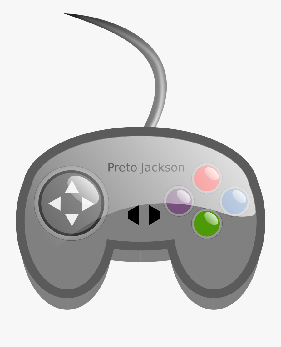 Game Clipart Video - Video Game Controller Clip Art, Transparent Clipart