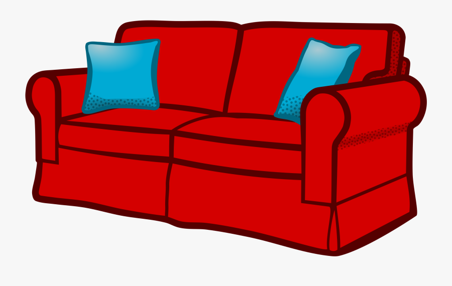 Sofa Clipart Pencil And In Color Sofa Clipart - Couch Clipart, Transparent Clipart
