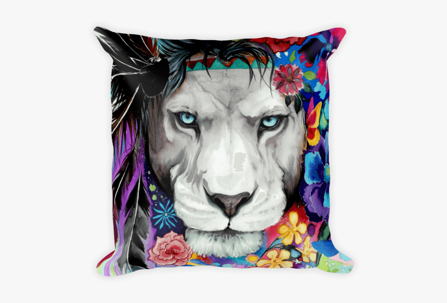 Throw Pillows Electro Threads, Transparent Clipart