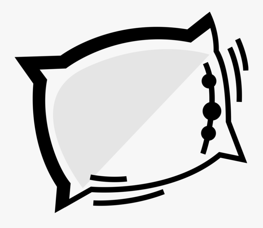 Clip Art Cushion Or Image Illustration, Transparent Clipart
