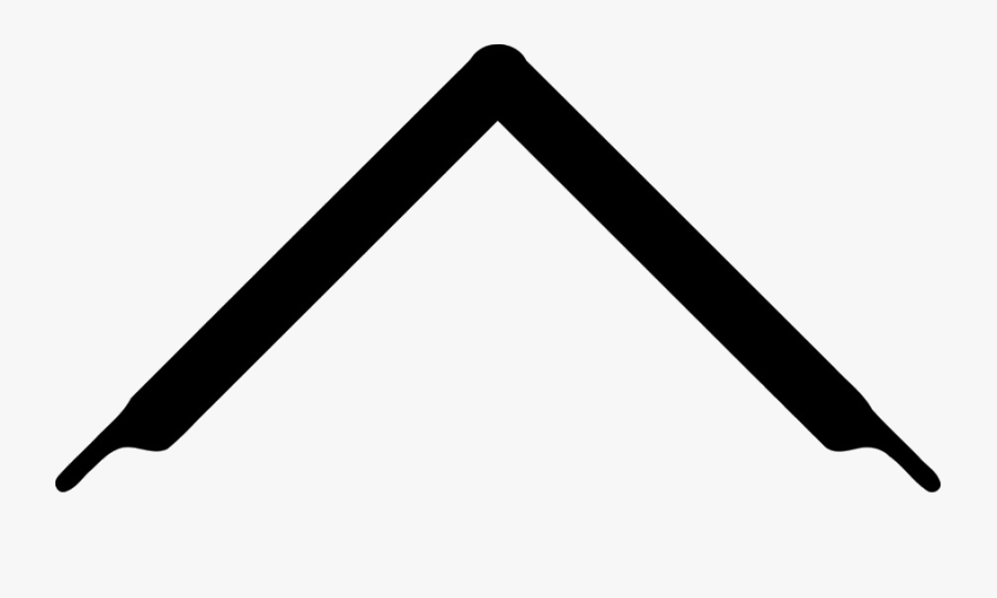 Roof Black Triangle Font Transparent Image Clipart, Transparent Clipart