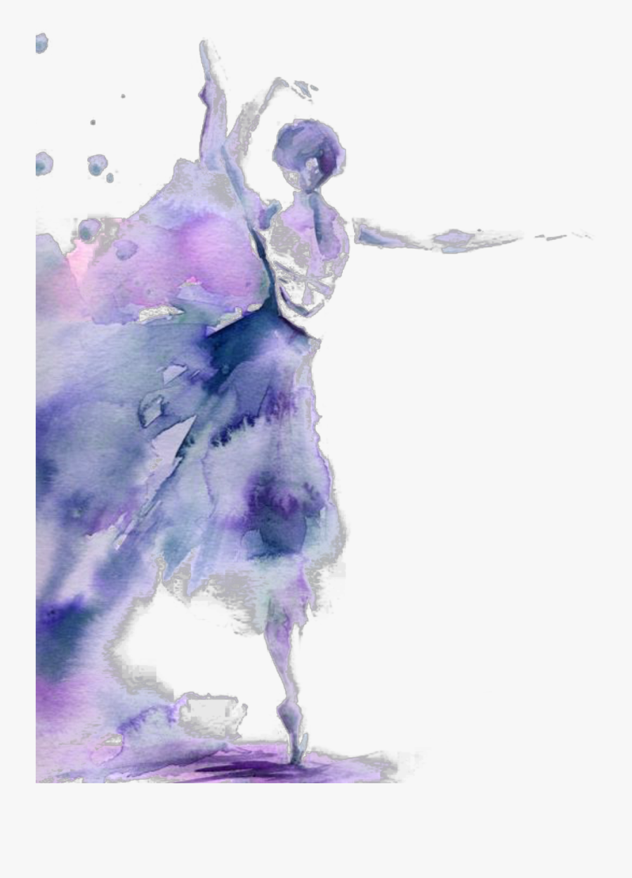 Watercolor Clipart Ballerina, Transparent Clipart