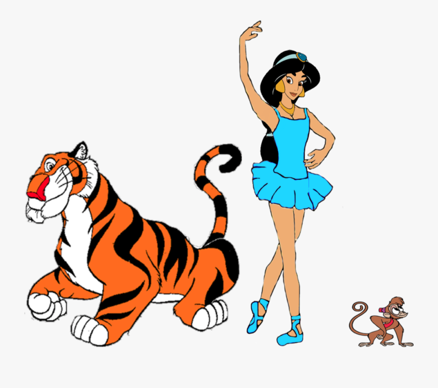 Princess Jasmine As A Ballerina By Darthraner83, Transparent Clipart