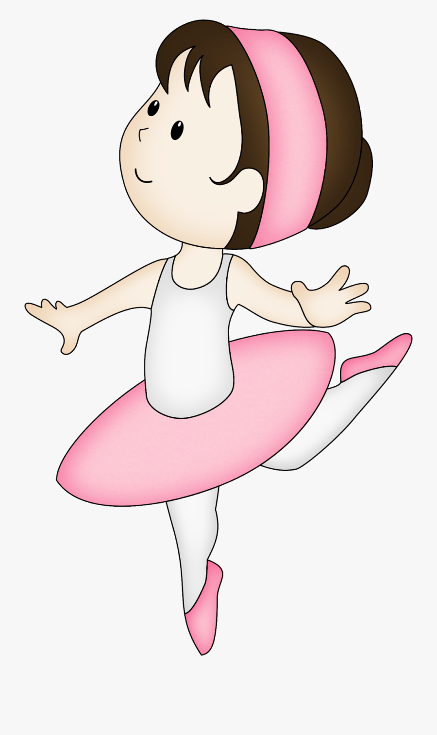 Pretty Ballerinas Clip Art, Transparent Clipart