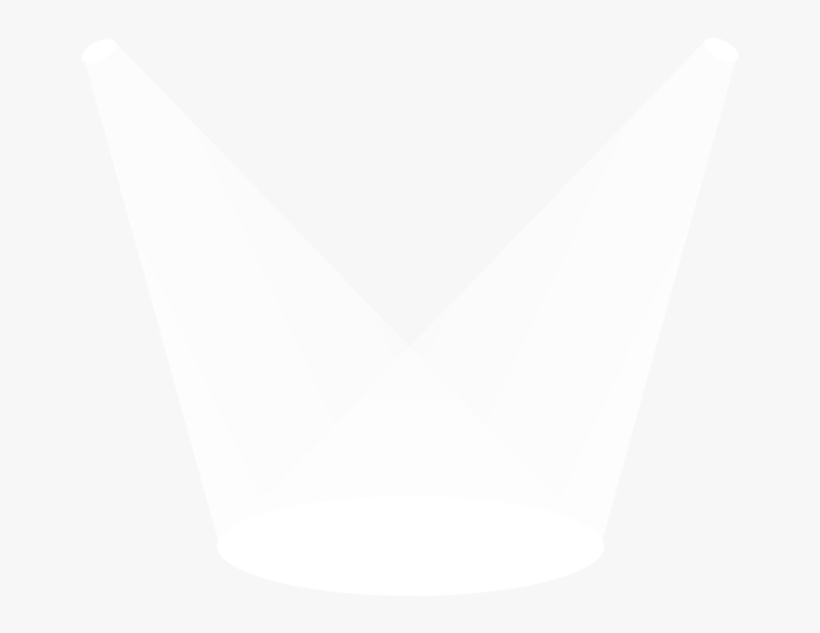 White Spotlights Png, Transparent Clipart