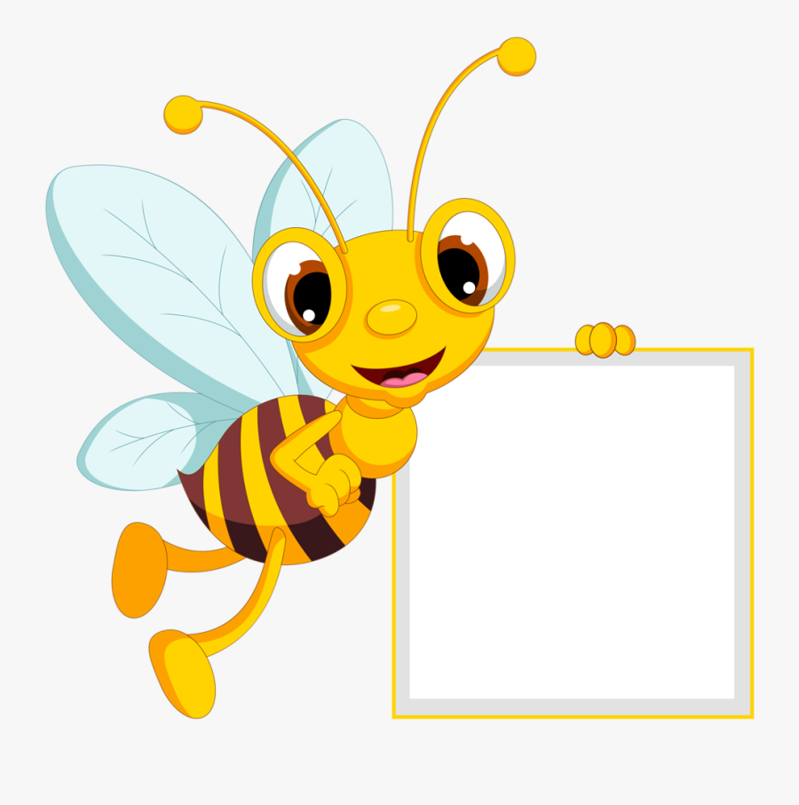 Banner Transparent Download Bumble Bee Flying Clipart, Transparent Clipart