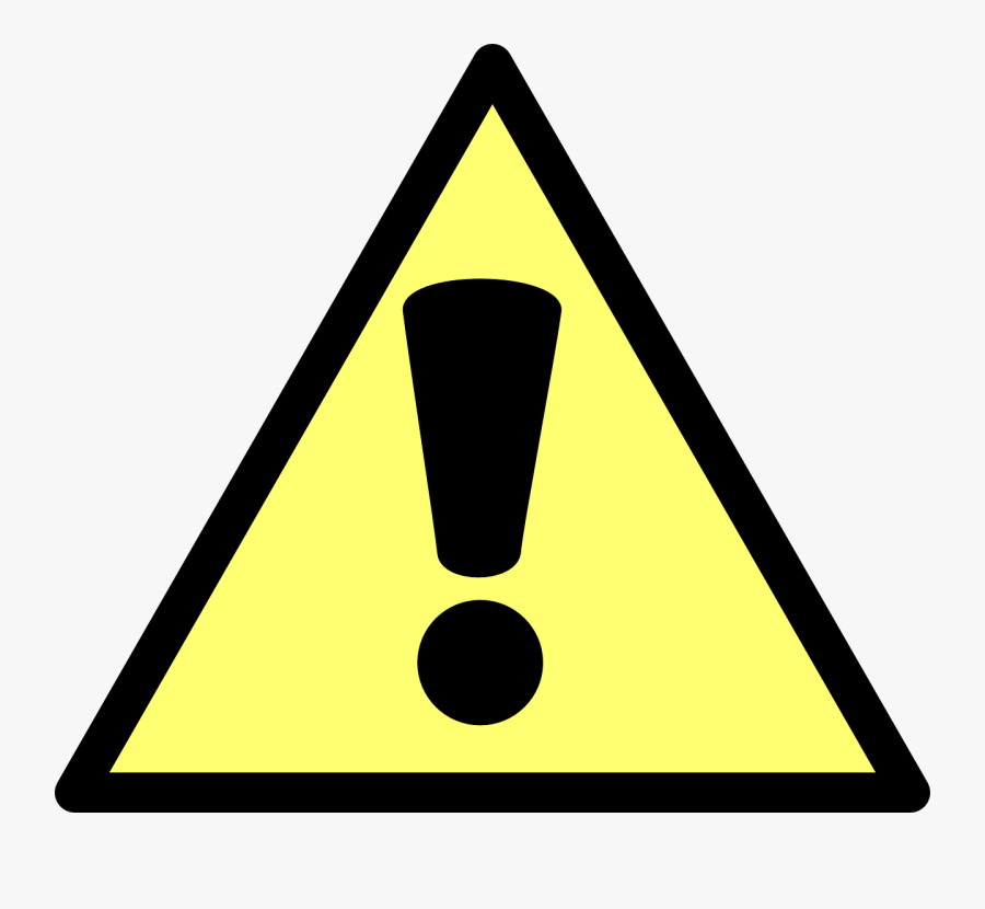 Clip Art Warning Triangle Free Transparent Clipart Clipartkey