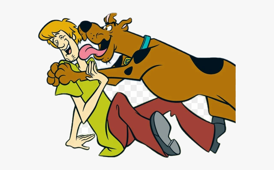 Scooby Doo And Shaggy Hug Clipart Transparent Png, Transparent Clipart