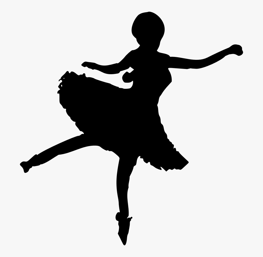 Simple Ballerina, Transparent Clipart