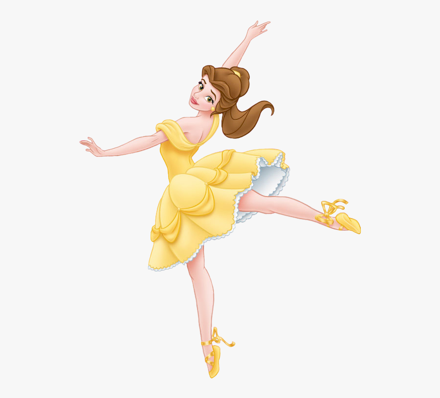 Ballerina Clipart Belle, Transparent Clipart