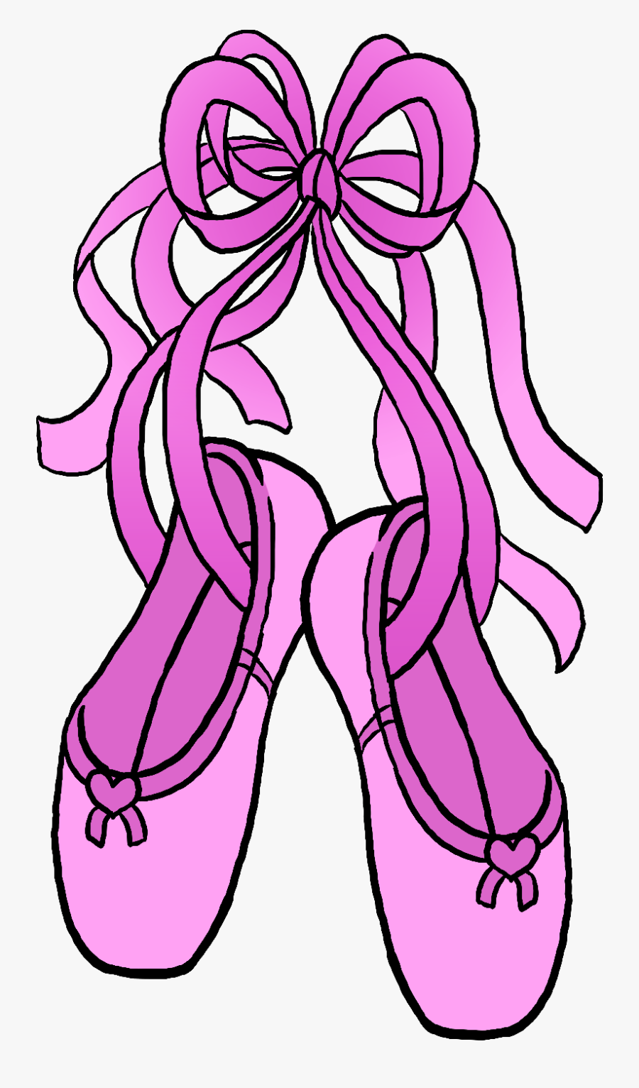 Purple Clipart Ballet Shoe, Transparent Clipart