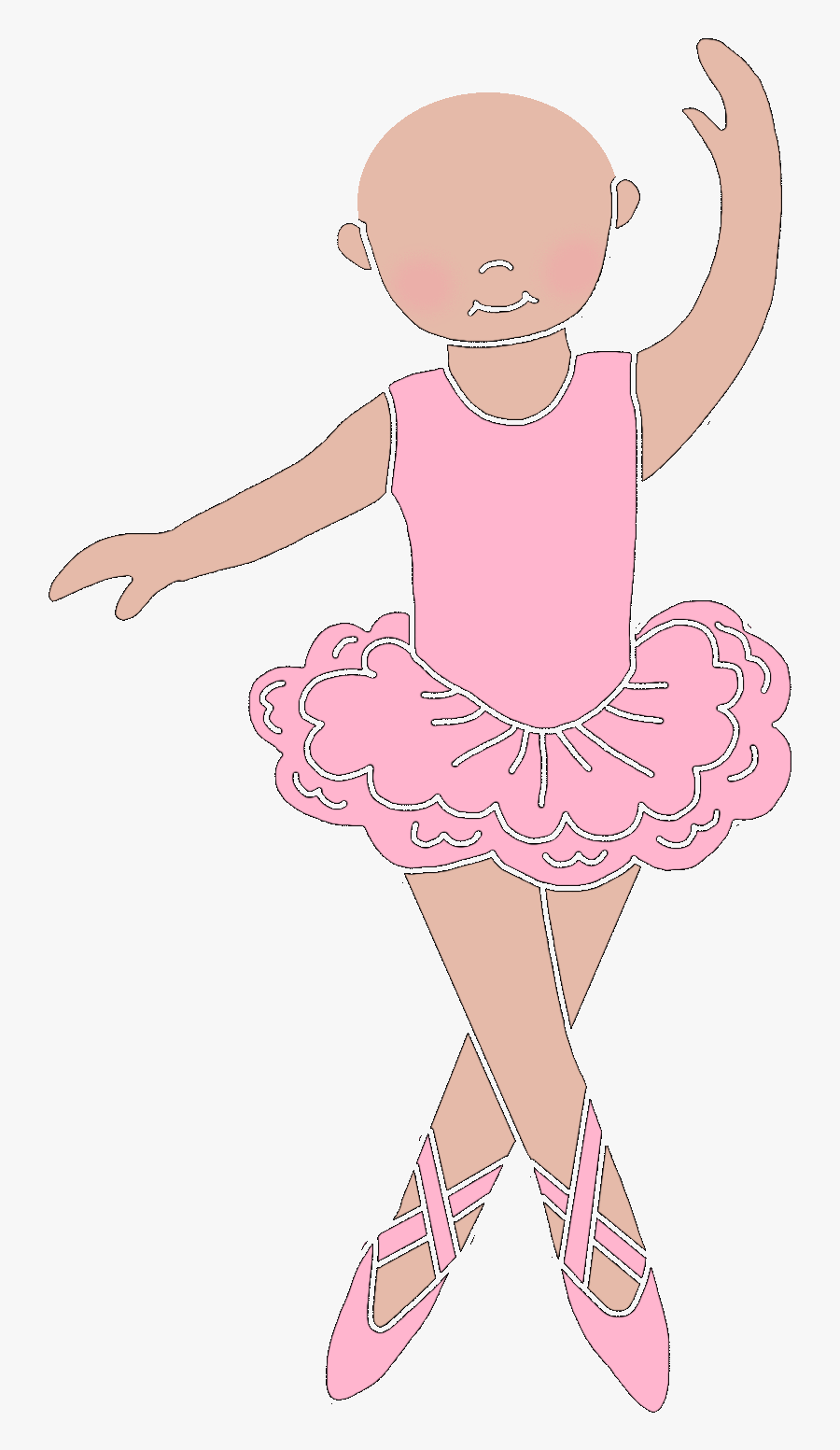 Clip Art Ballerina Fill In The, Transparent Clipart