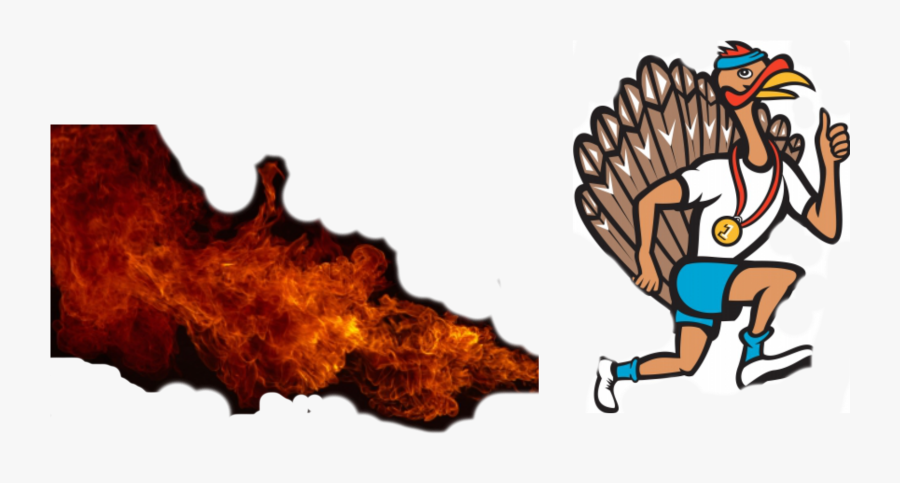 Turkey Run Marathon Runner Poster Card Clipart , Png, Transparent Clipart