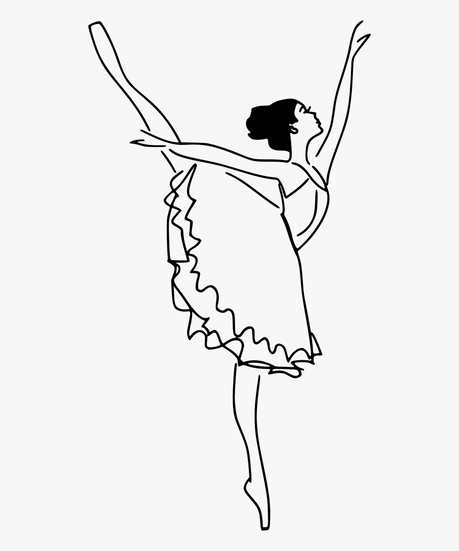 Ballet Dancer, Transparent Clipart