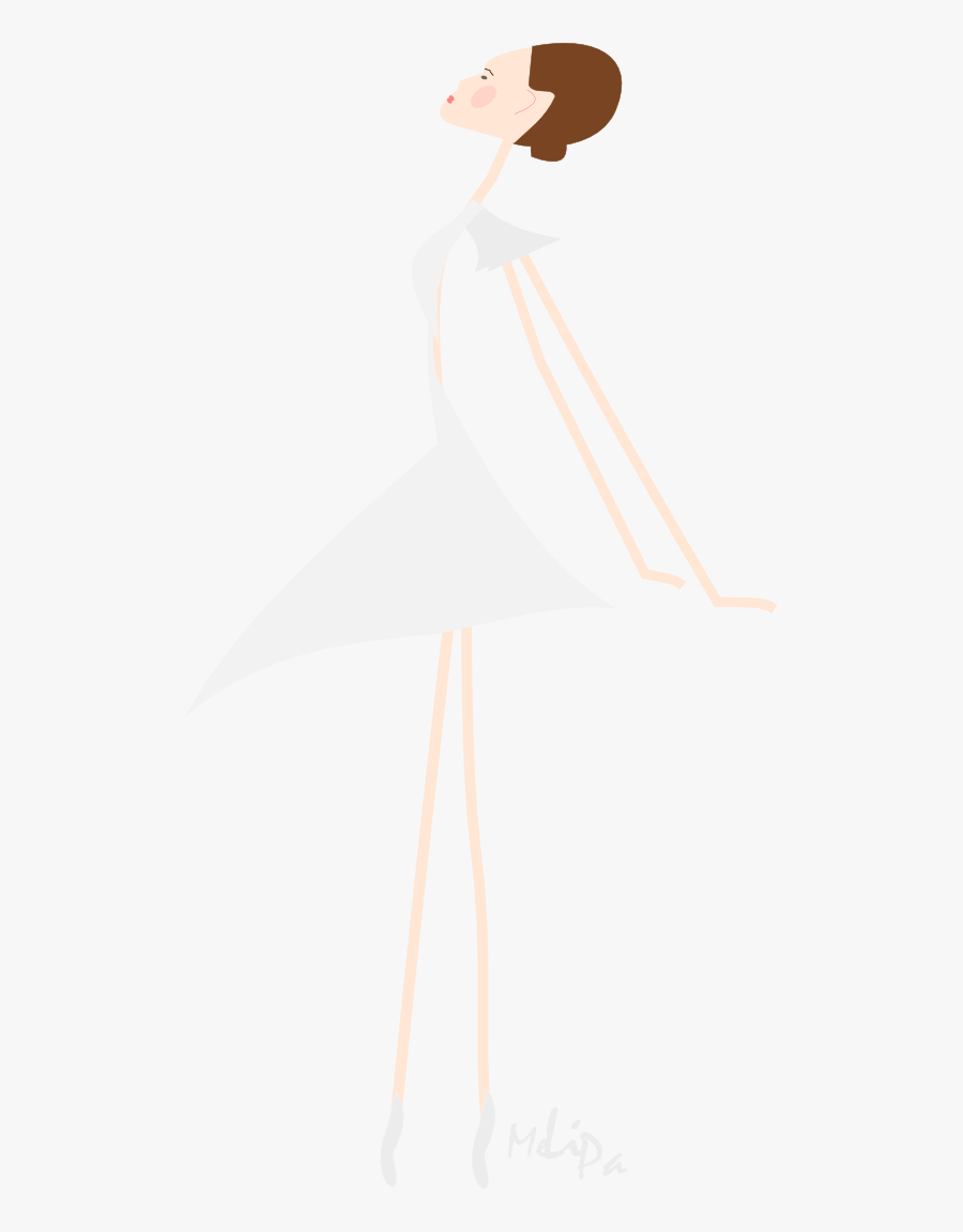 Ballerina Clipart, Transparent Clipart