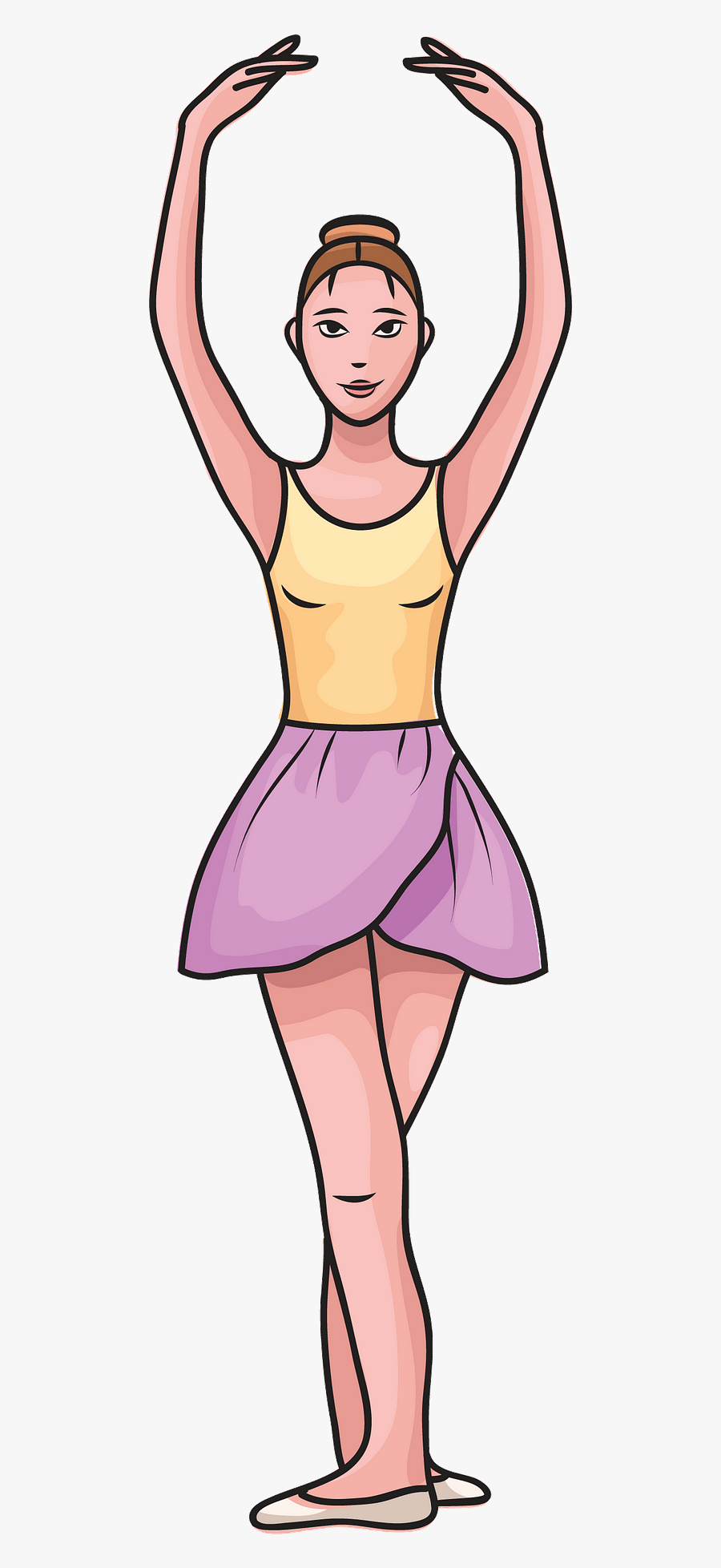 Ballerina Clipart, Transparent Clipart