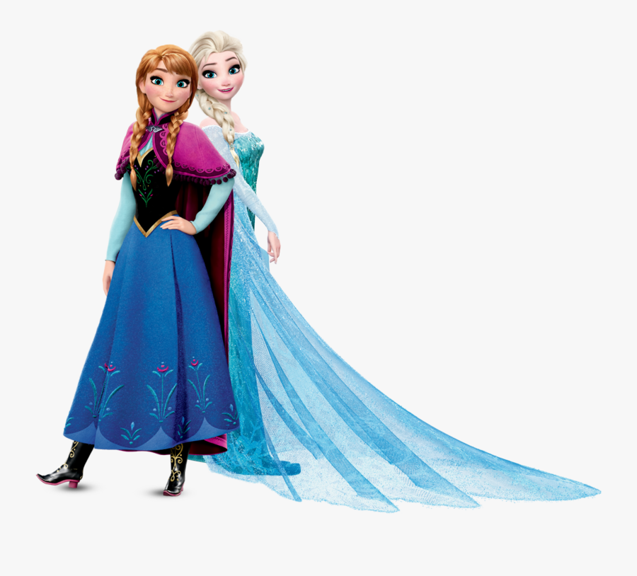 Anna And Elsa Transparent, Transparent Clipart