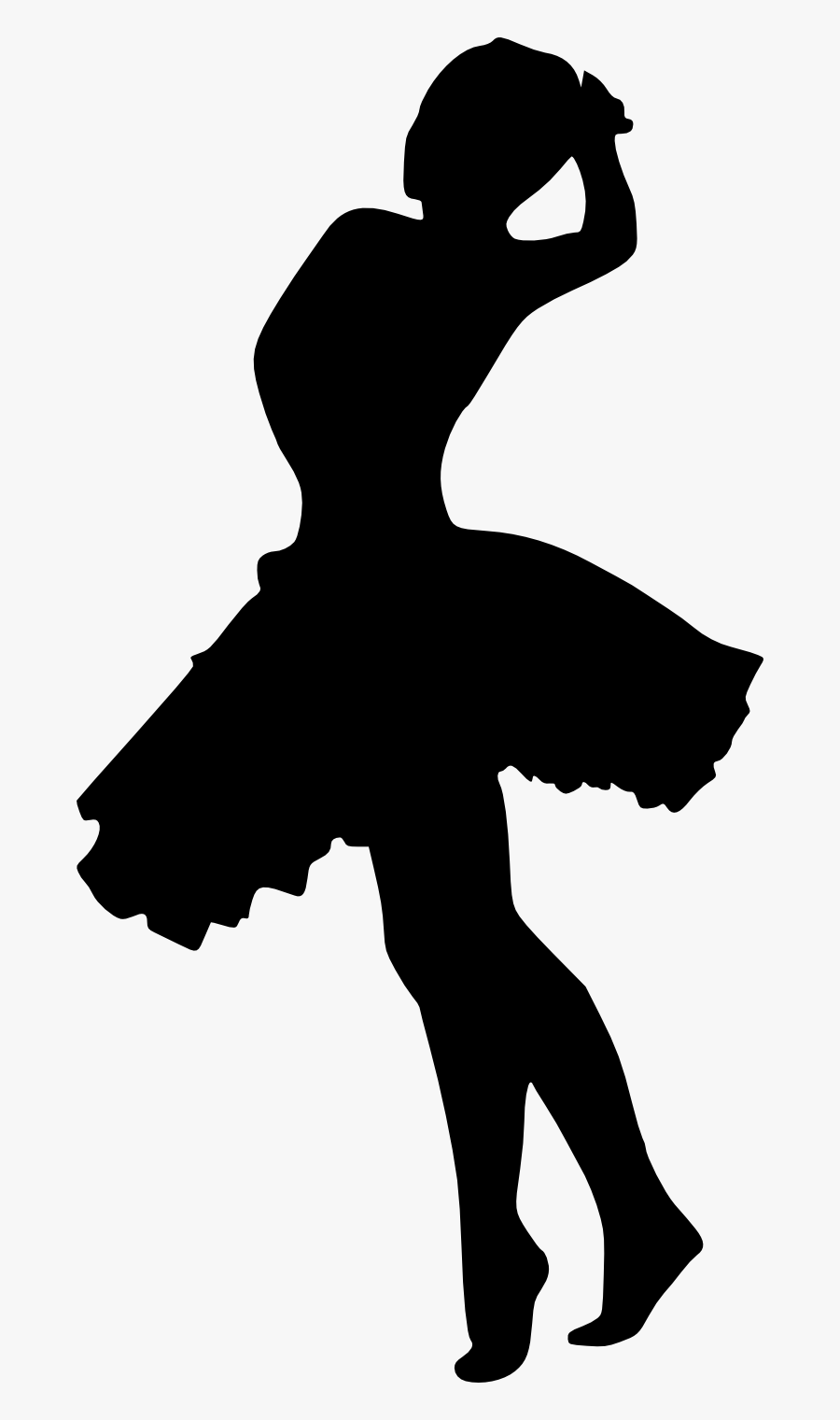 Ballerina Silhouette Clipart , Png Download, Transparent Clipart