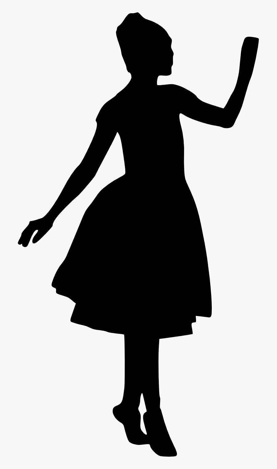 Ballerina Silhouette Png, Transparent Clipart