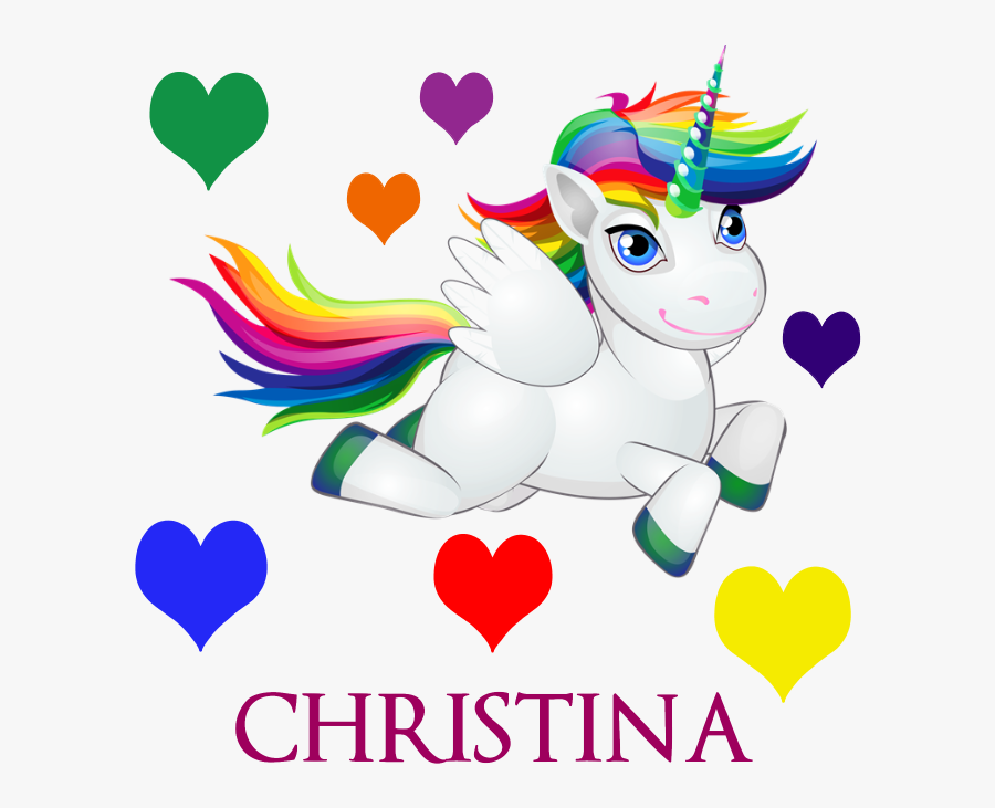 Unicorn Make Personalized Pillow Case, Transparent Clipart