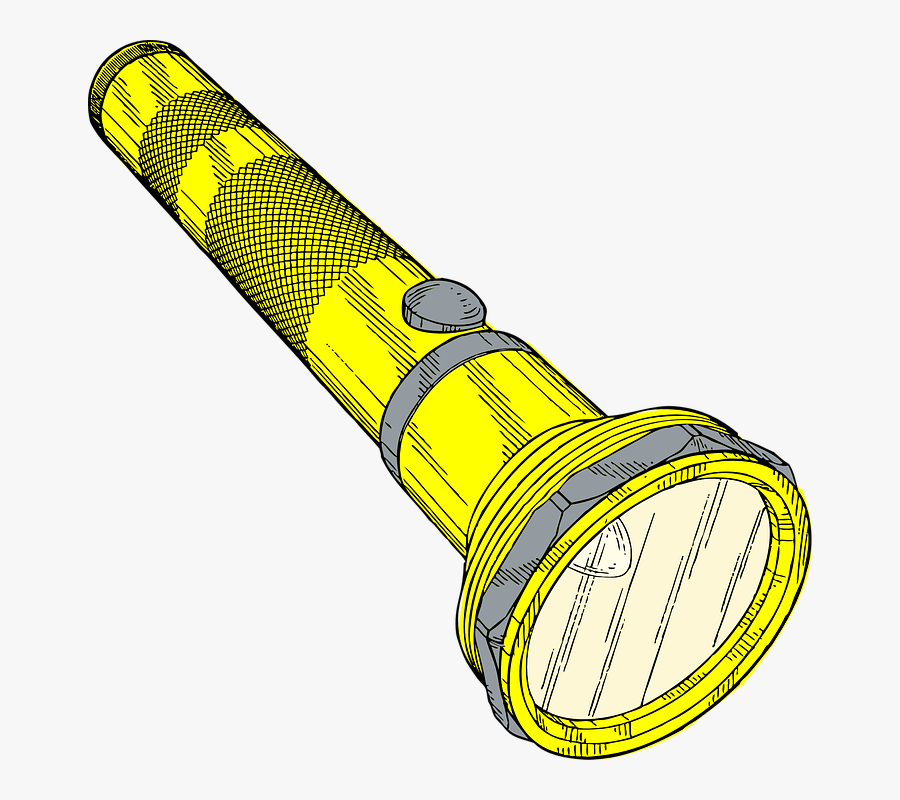 Flashlight Clipart Torchlight, Transparent Clipart