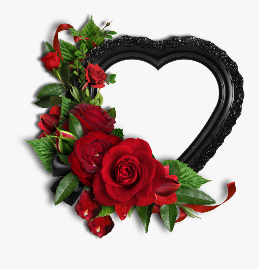 Watercolor Hug Love Border Material Blog Vector Clipart - Love Flowers For Friendship, Transparent Clipart