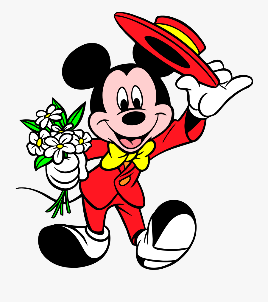 Clip Art Spotlight Clip Art - Mickey Mouse And Donald Duck Drawing, Transparent Clipart