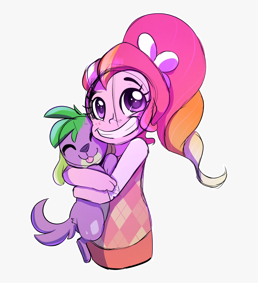 Little-tweenframes, Cute, Dog, Equestria Girls, Hug, - Cartoon, Transparent Clipart