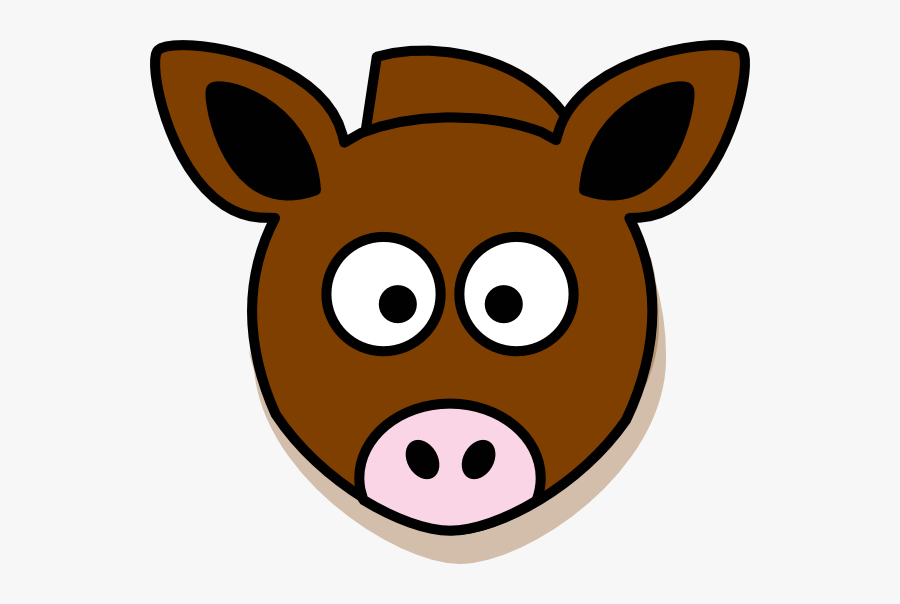 Cartoon Donkey Head Png, Transparent Clipart