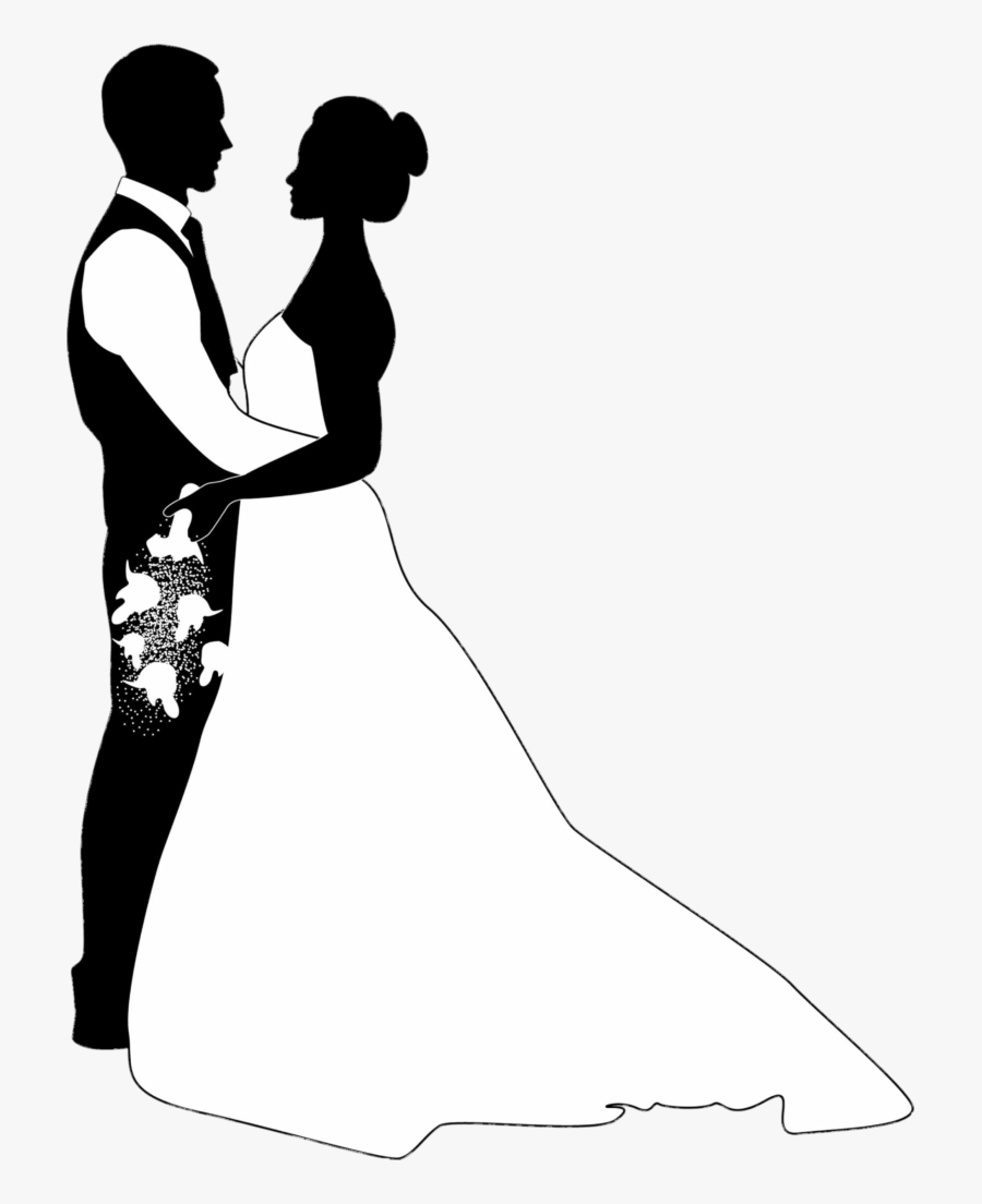 Guests At The Abrams Spotlight Wedding Show Will Have - Wedding Couple Silhouette Png, Transparent Clipart