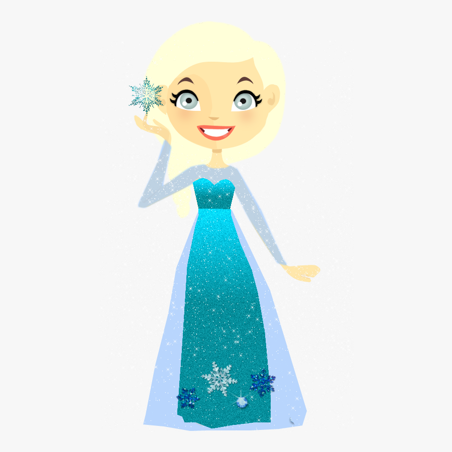 Download Frozen Clipart Elsa Disney Princess Anna - Doll, Transparent Clipart