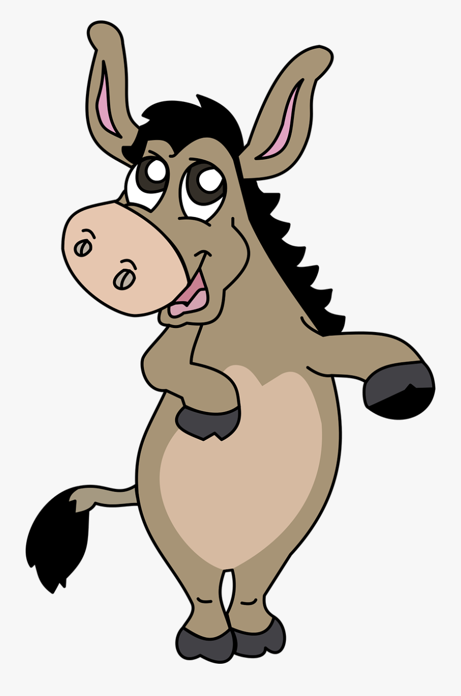 Clipart Burro, Transparent Clipart