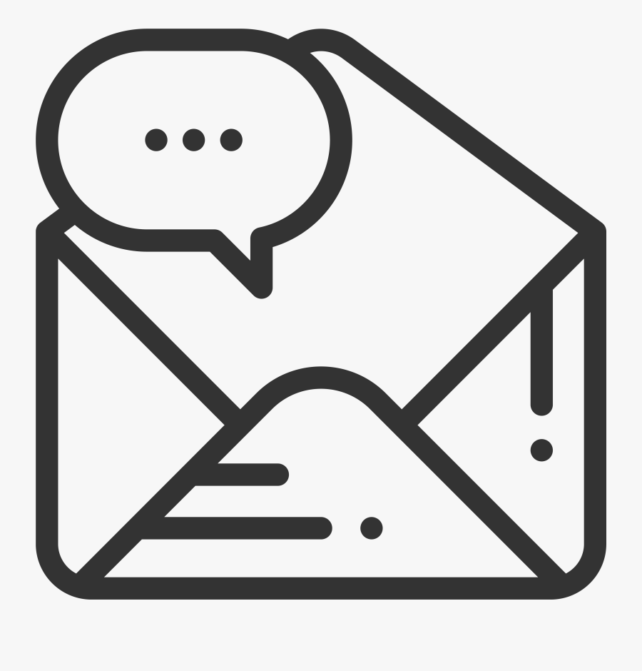 Send Us An Email - Email Open Icon Png, Transparent Clipart