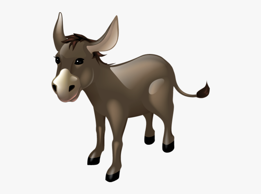 Donkey Jackass Clipart - Mule Clipart, Transparent Clipart