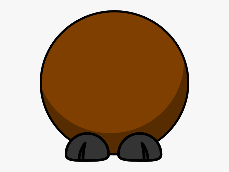 Cartoon Gnu, Transparent Clipart