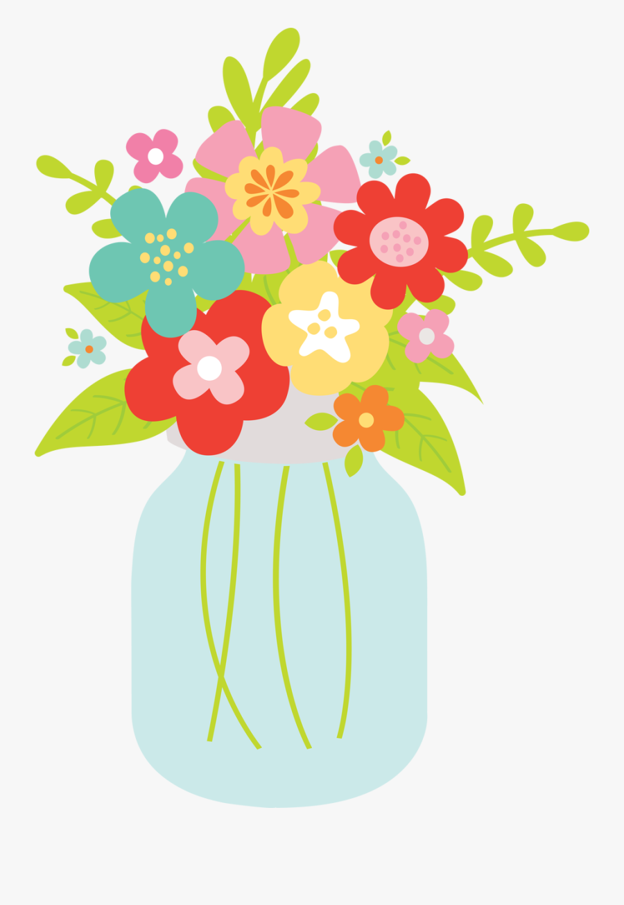 Download Mason Jar Vase Svg Cut File Free Transparent Clipart Clipartkey