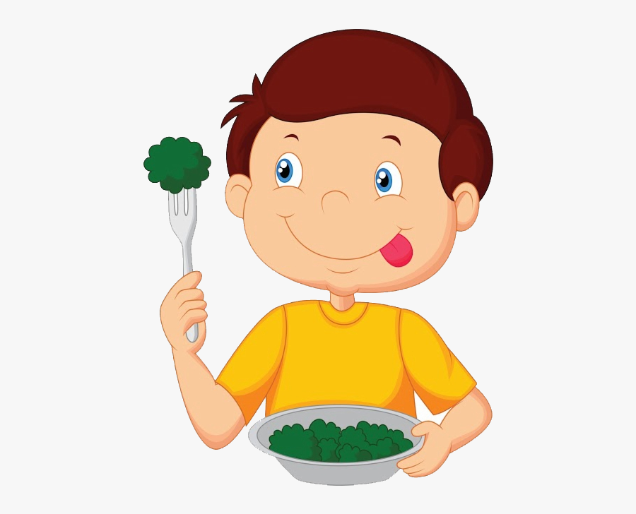 Eating Eat Clipart Child Food Cartoon Boy Transparent - Eat Clipart, Transparent Clipart