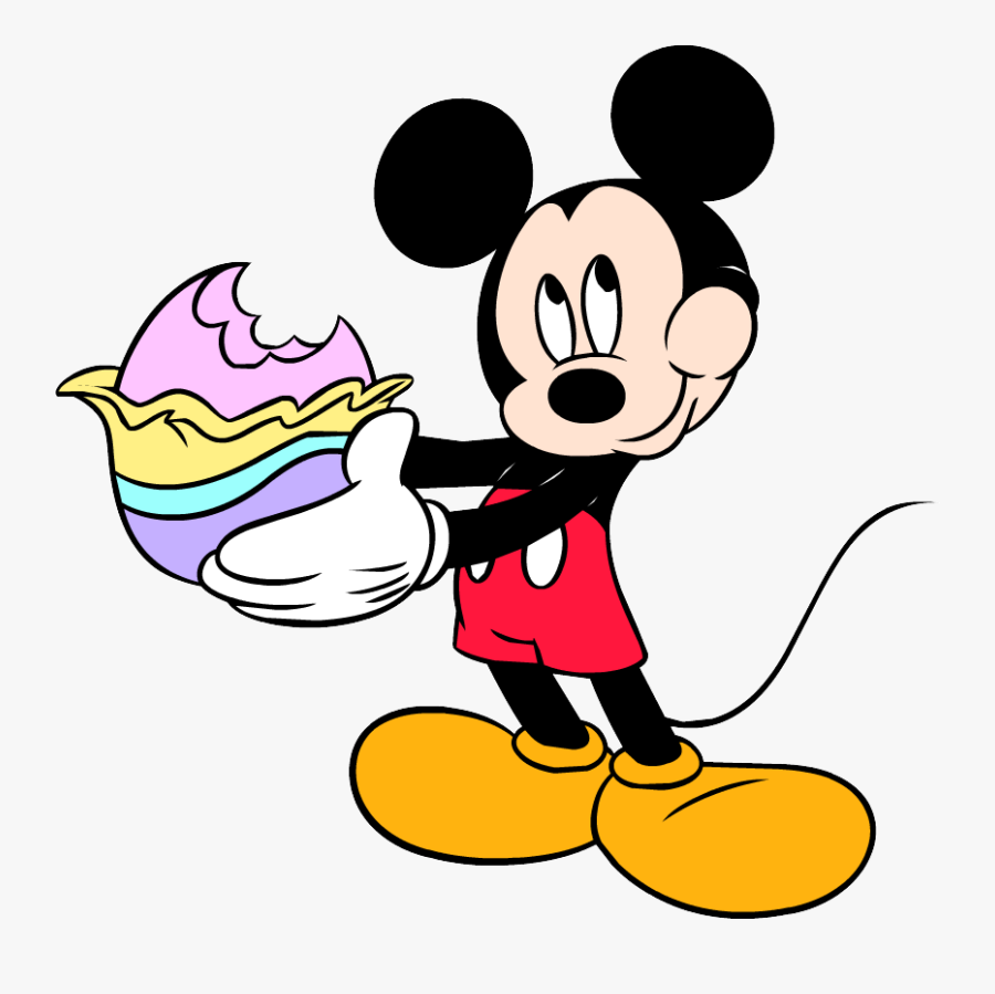 Mickey Mouse Eating Clipart & Mickey Mouse Eating Clip - Mickey Mouse Vector Png, Transparent Clipart