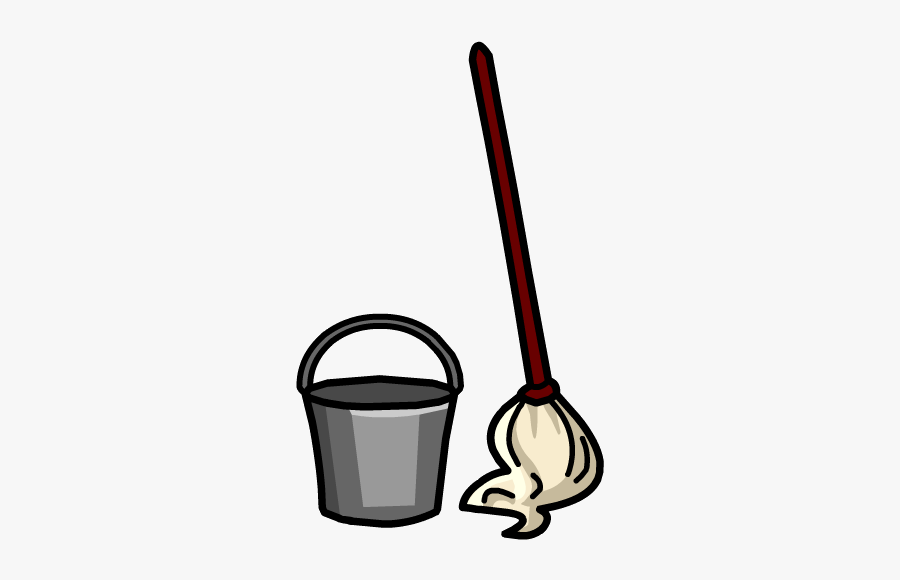 Free Clip Art Bucket - Mop Bucket Clip Art, Transparent Clipart