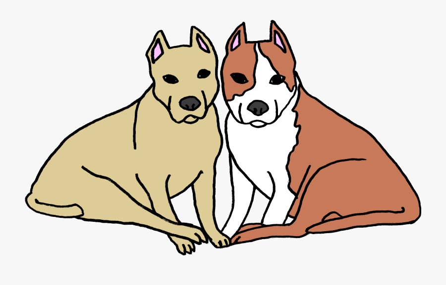 Dog Eating Clipart - Two Dogs Clipart Png, Transparent Clipart