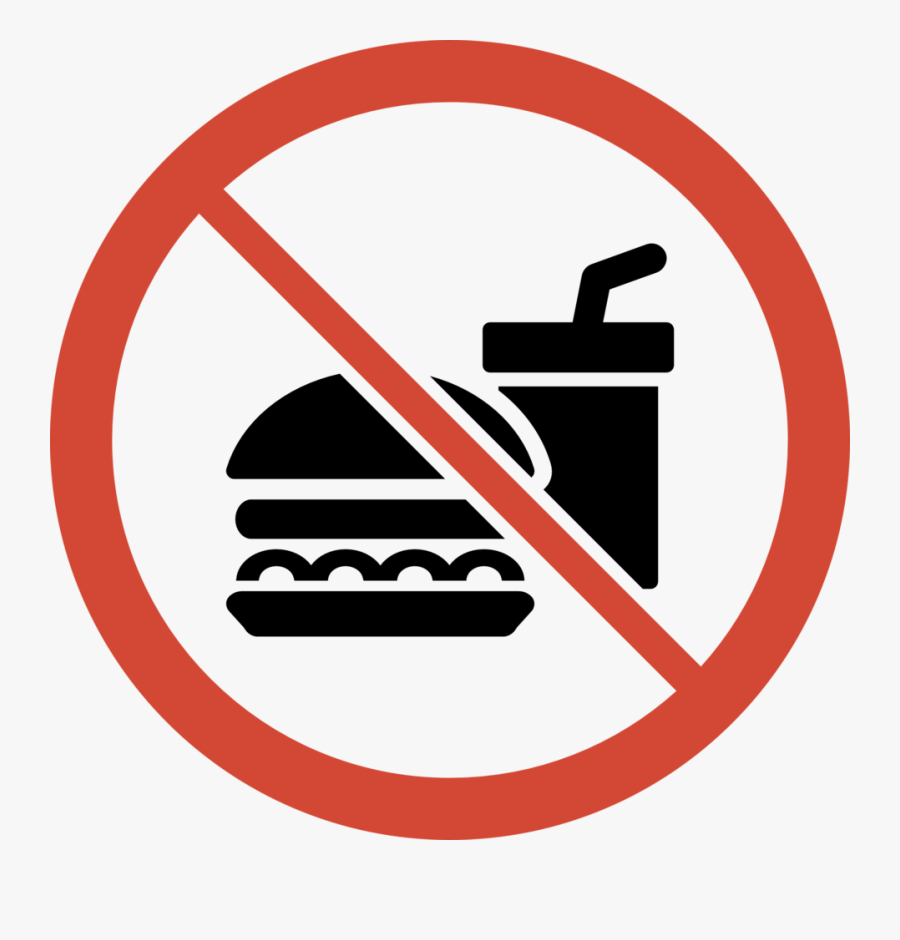 No Eating Clipart - Don T Eat Or Drink, Transparent Clipart