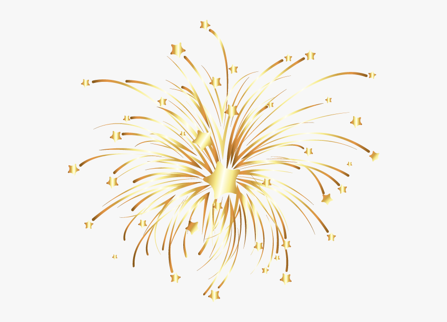 2018 Fireworks Vector - Fogos De Artificio Png, Transparent Clipart