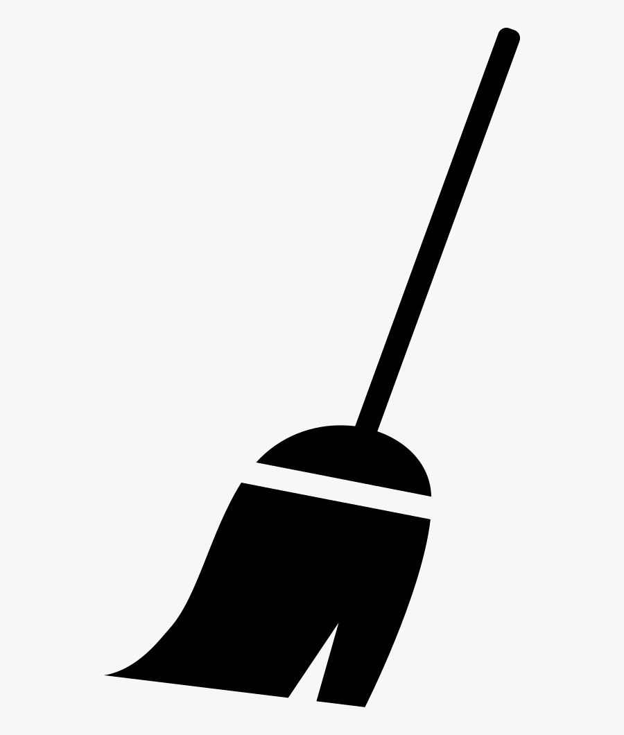 Tool To Floors Svg - Vector Broom Icon, Transparent Clipart