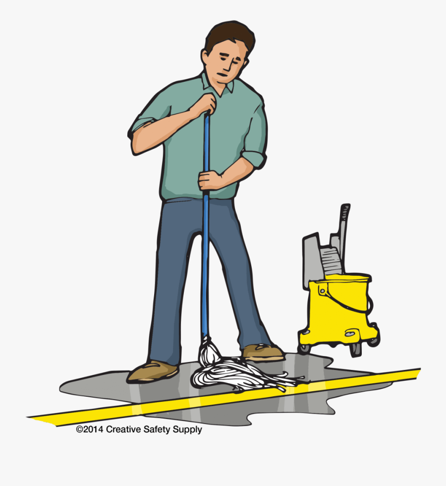 Mop Clipart , Png Download - Standing, Transparent Clipart