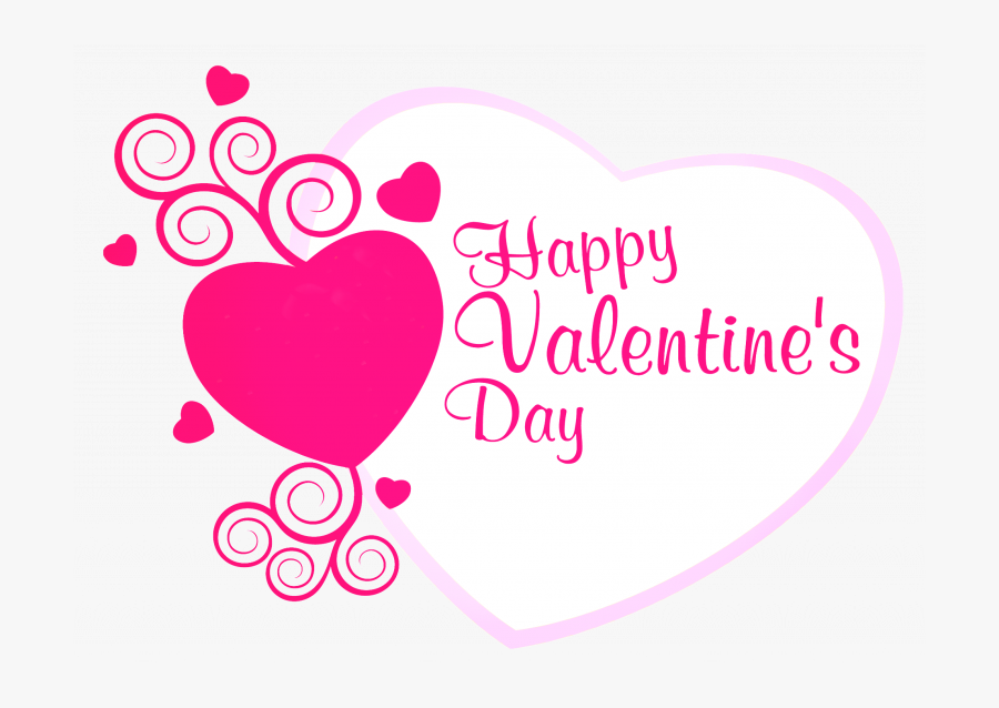 Happy Valentines Day Clipart - Happy Valentines Heart Clipart, Transparent Clipart