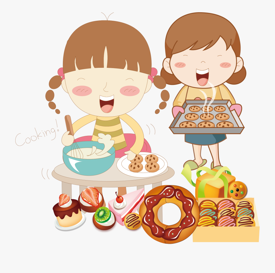 Eating Child Fast Food Clip Art - Child Eating Junk Foods Clipart, Transparent Clipart