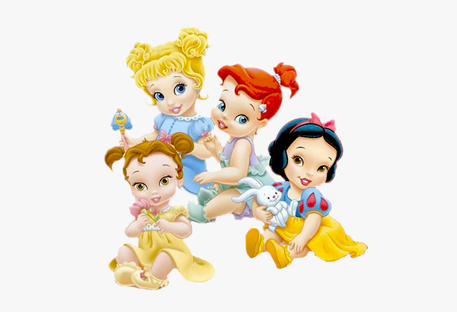 Baby Disney Characters Clipart - Princess Baby Snow White, Transparent Clipart