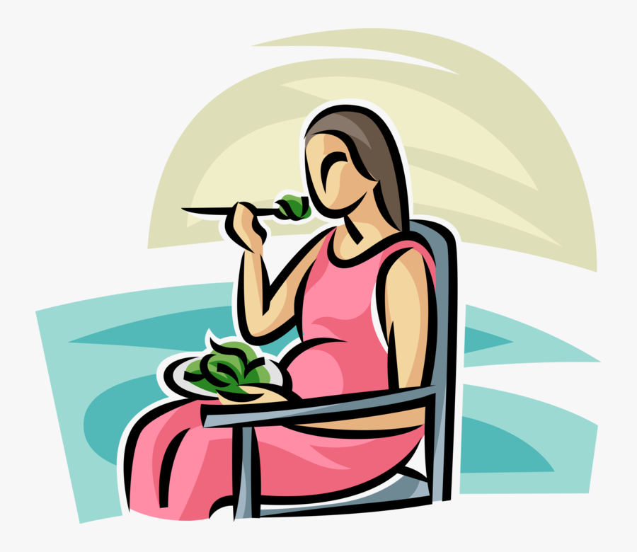 Eating Vector Mother, Transparent Clipart