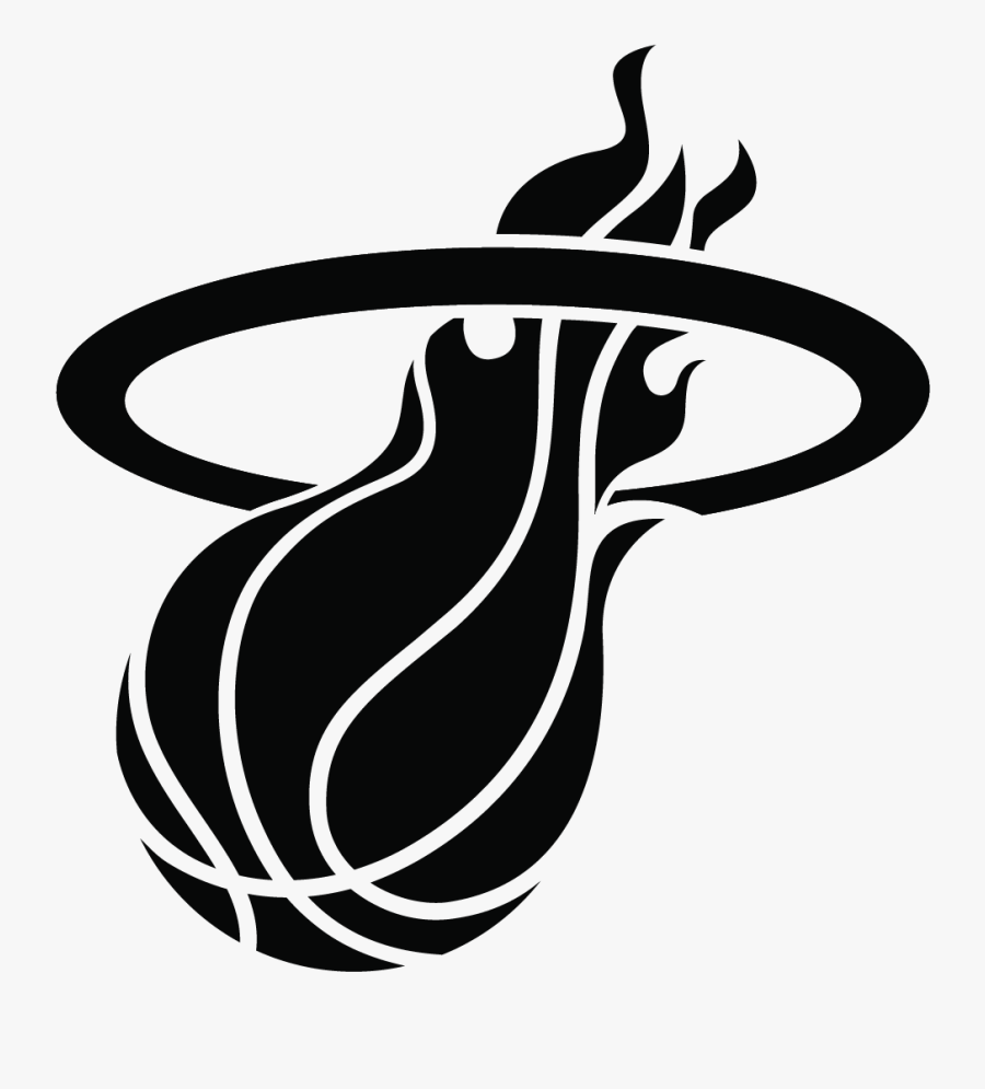 Miami Heat Logo, Transparent Clipart