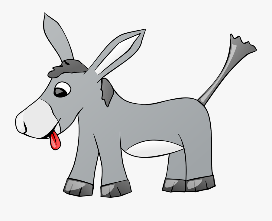 Donkey Cartoon Pohoto Image, Transparent Clipart